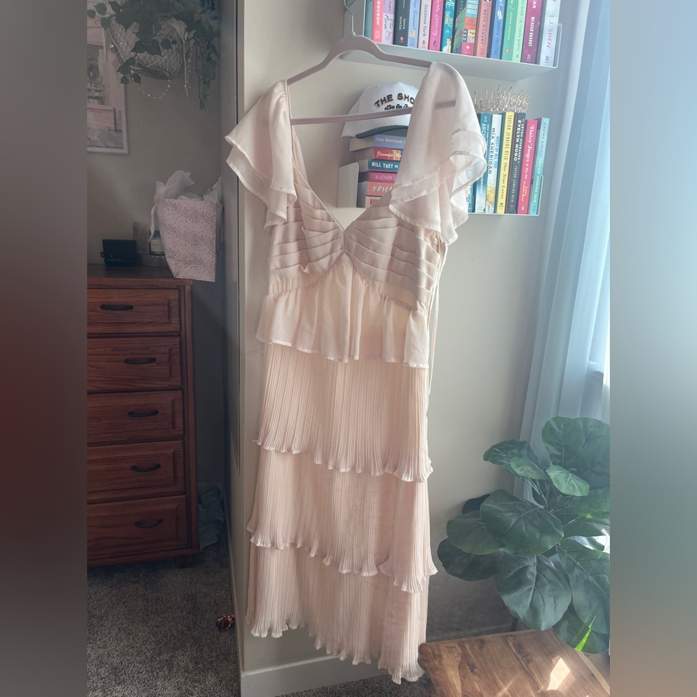 Just Me Cream Dress